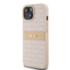 Imagen de FUNDA DKNY IPHONE 15 TEXTURE PATTERN PINK 0675
