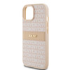 Imagen de FUNDA DKNY IPHONE 15 TEXTURE PATTERN PINK 0675