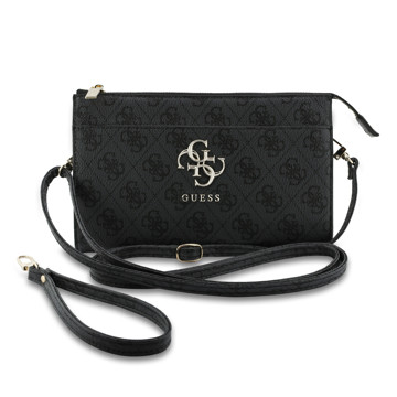 Imagen de GUESS PHONE POUCH STRAP LOGO BLACK 9801
