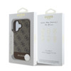 Imagen de FUNDA GUESS IPHONE 16 STRIPE LOGO BROWN 2203