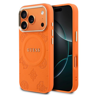 Imagen de FUNDA GUESS IPHONE 17 PRO MAX MAGSAFE ORANGE 3117