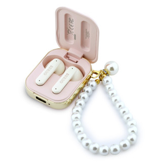 Imagen de AURICULARES GUESS HANDS FREE TWS STRAP PINK 3599