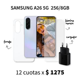 Imagen de Samsung A26 5G de 256GB + Accesorios