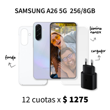 Imagen de Samsung A26 5G de 256GB + Accesorios