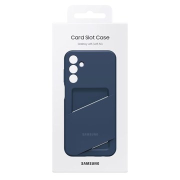 Imagen de FUNDA ORIGINAL SAMSUNG A15 WALLET BLUE BLACK