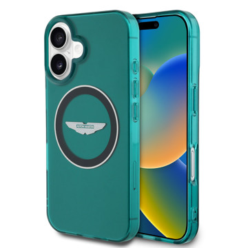 Imagen de FUNDA ASTON MARTIN IPHONE 16 MAGSAFE GR 4203