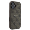 Imagen de FUNDA GUESS IPHONE 16 MAGSAFE LOGO BROWN 0270