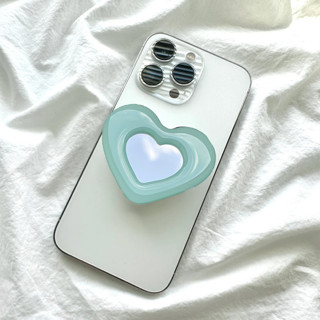 Imagen de POP CORAZON ESPEJO CELESTE