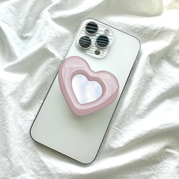Imagen de POP CORAZON ESPEJO PINK