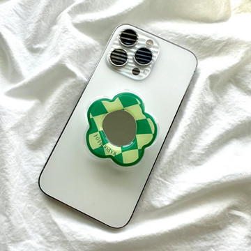 Imagen de POP FLOR ESPEJO VERDE