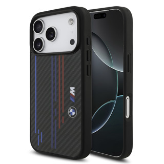 Imagen de FUNDA BMW IPHONE 17 PRO MAGSAFE LINES BLACK 1078
