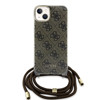 Imagen de FUNDA GUESS IPHONE 14 PRINT CORREA BROWN 8027