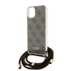 Imagen de FUNDA GUESS IPHONE 14 PRINT CORREA BROWN 8027