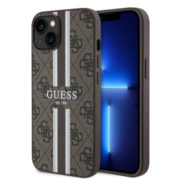 Imagen de FUNDA GUESS IPHONE 14 PLUS MAGSAFE BROWN 9782