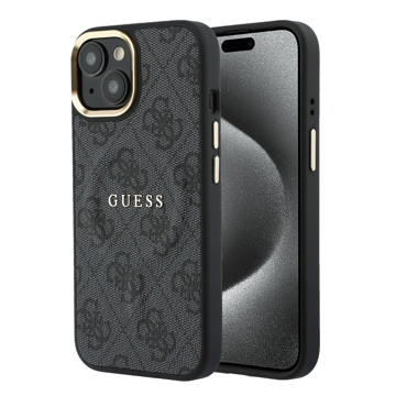 Imagen de FUNDA GUESS IPHONE 15 MAGSAFE BLACK 8950