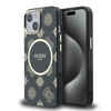 Imagen de FUNDA GUESS IPHONE 15 MAGSAFE PEONY BLACK 8687