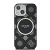 Imagen de FUNDA GUESS IPHONE 15 MAGSAFE PEONY BLACK 8687