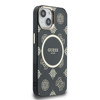 Imagen de FUNDA GUESS IPHONE 15 MAGSAFE PEONY BLACK 8687
