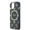Imagen de FUNDA GUESS IPHONE 15 MAGSAFE PEONY BLACK 8687