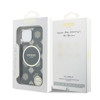 Imagen de FUNDA GUESS IPHONE 15 MAGSAFE PEONY BLACK 8687