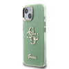 Imagen de FUNDA GUESS IPHONE 15 SCRIPT METAL GREEN 9967