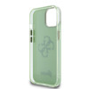 Imagen de FUNDA GUESS IPHONE 15 SCRIPT METAL GREEN 9967