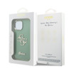 Imagen de FUNDA GUESS IPHONE 15 SCRIPT METAL GREEN 9967