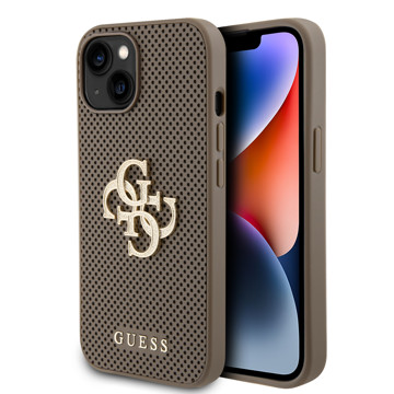 Imagen de FUNDA GUESS IPHONE 15 PLUS GLITTER TAUPE 1430