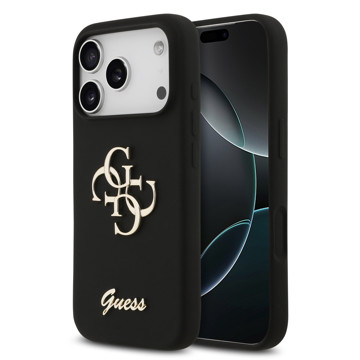 Imagen de FUNDA GUESS IPHONE 17 PRO SCRIPT BLACK 2254