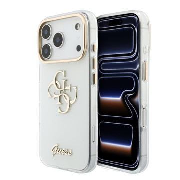 Imagen de FUNDA GUESS IPHONE 17 PRO SCRIPT WHITE 9905