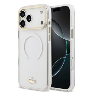 Imagen de FUNDA LACOSTE IPHONE 17 PRO MAX MAG WHITE 2507