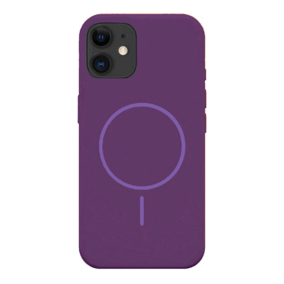 Imagen de PROTECTOR IPHONE 11 SILICONA MAGSAFE PURPLE