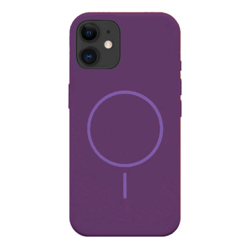 Imagen de PROTECTOR IPHONE 11 SILICONA MAGSAFE PURPLE