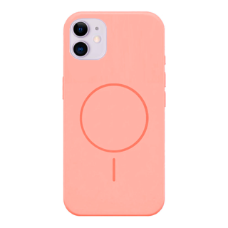Imagen de PROTECTOR IPHONE 11 SILICONA MAGSAFE PINK