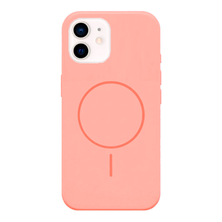 Imagen de PROTECTOR IPHONE 12 SILICONA MAGSAFE PINK