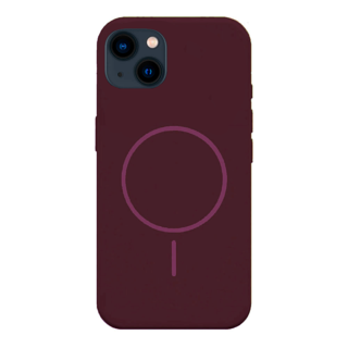 Imagen de PROTECTOR IPHONE 13 14 SILICONA MAGSAFE BORDO