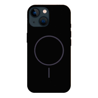 Imagen de PROTECTOR IPHONE 15 SILICONA MAGSAFE NEGRO