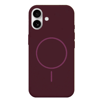 Imagen de PROTECTOR IPHONE 16 SILICONA MAGSAFE BORDO