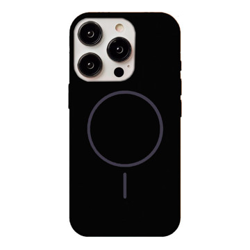 Imagen de PROTECTOR IPHONE 16 PRO MAX SILICONA MAGSAFE BLACK