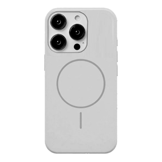 Imagen de PROTECTOR IPHONE 16 PRO MAX SILICONA MAGSAFE WHITE