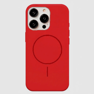Imagen de PROTECTOR IPHONE 16 PRO MAX SILICONA MAGSAFE RED