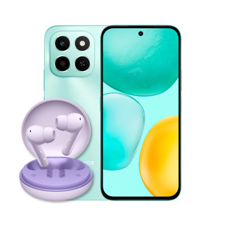 Imagen de HONOR X6C 128GB CYAN + EARBUDS A PRO