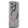 Imagen de FUNDA GUESS IPHONE 15 PRO MAGSAFE FLOWERS BLACK 1300