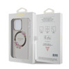 Imagen de FUNDA GUESS IPHONE 15 PRO MAGSAFE FLOWERS BLACK 1300