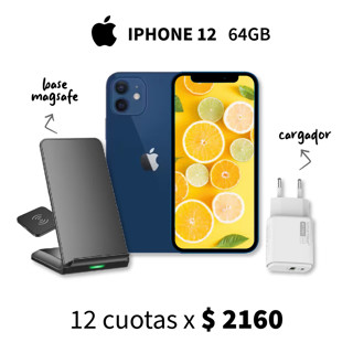 Imagen de Iphone 12 NUEVO de 64GB + Accesorios