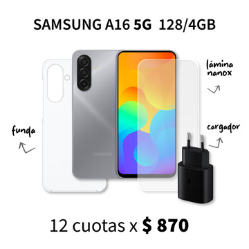 Imagen de Samsung A16 5G de 128/4GB + Accesorios