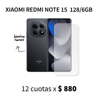 Imagen de Xiaomi Redmi Note 15 de 128/6GB + Accesorios