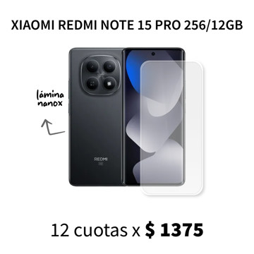 Imagen de Xiaomi Redmi Note 15 Pro de 256/12GB + Accesorios