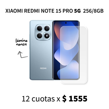 Imagen de Xiaomi Redmi Note 15 Pro 5G de 256/8GB + Accesorios