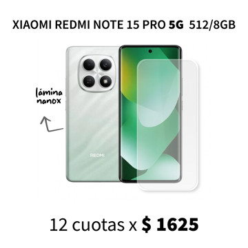 Imagen de Xiaomi Redmi Note 15 Pro 5G de 512/8GB + Accesorios